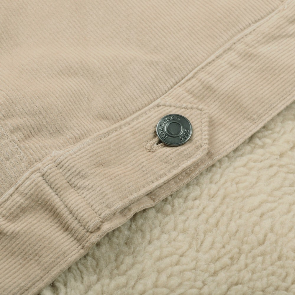 Insulated lined corduroy