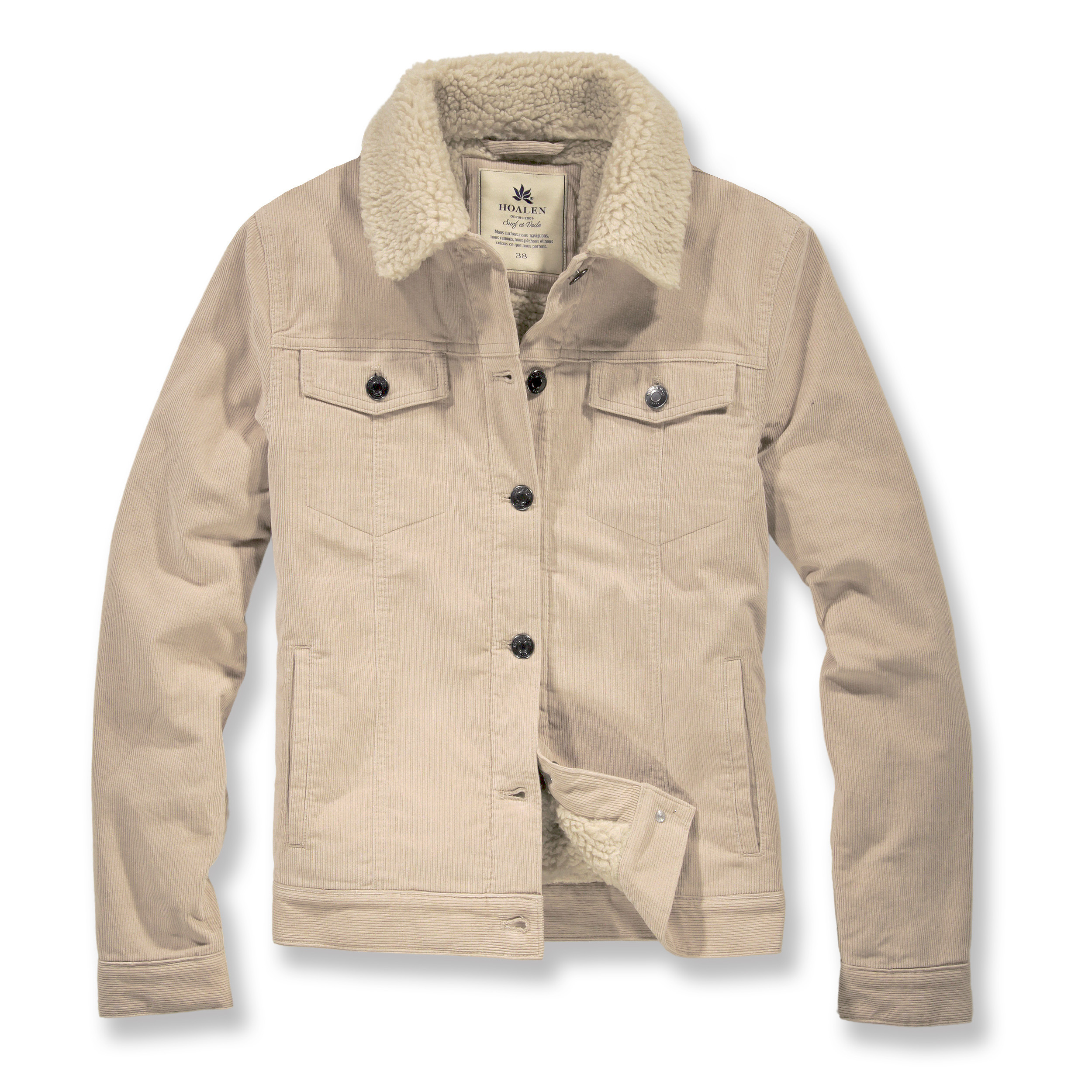 corduroy jacket lined