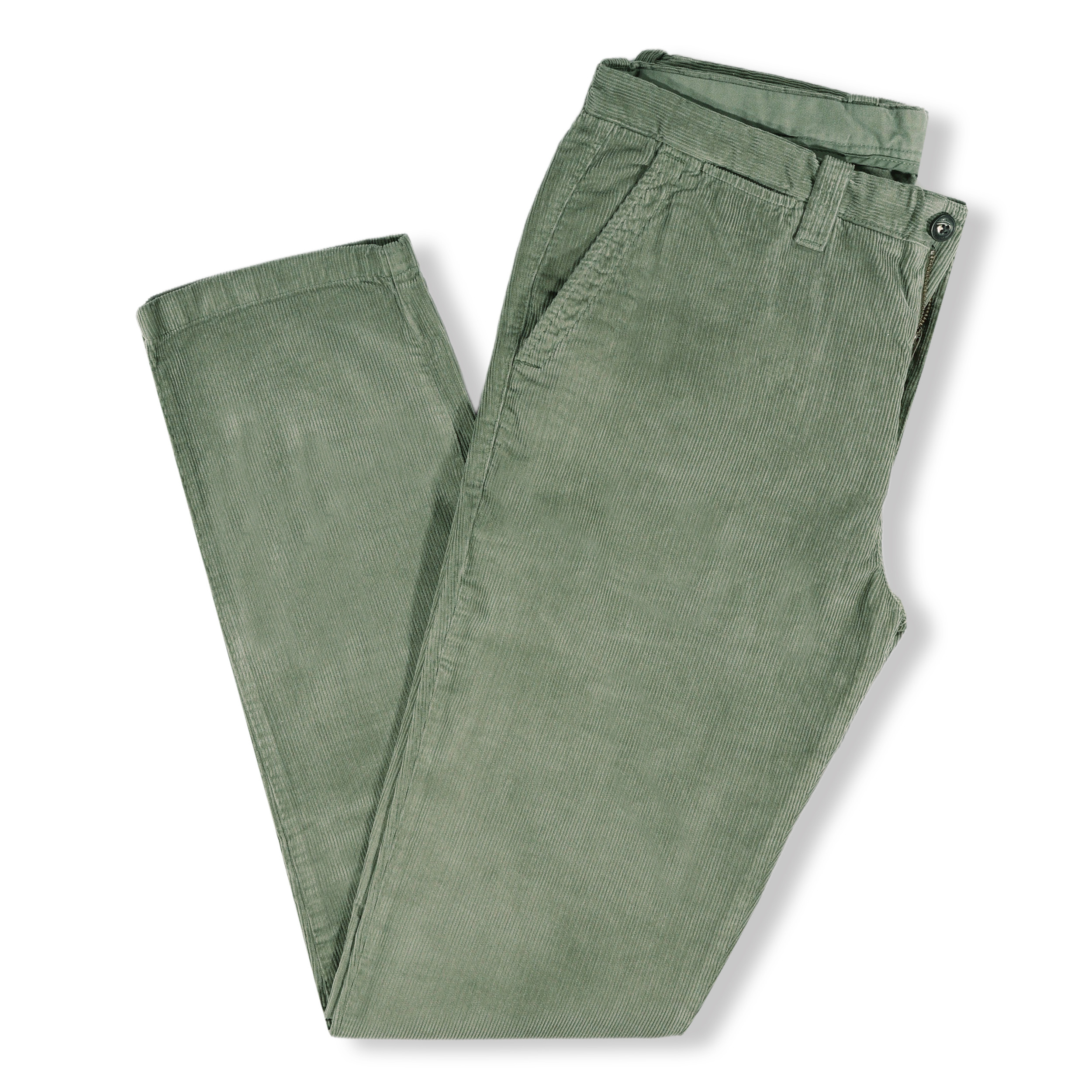 pantalon velours homme cosserat vert pin