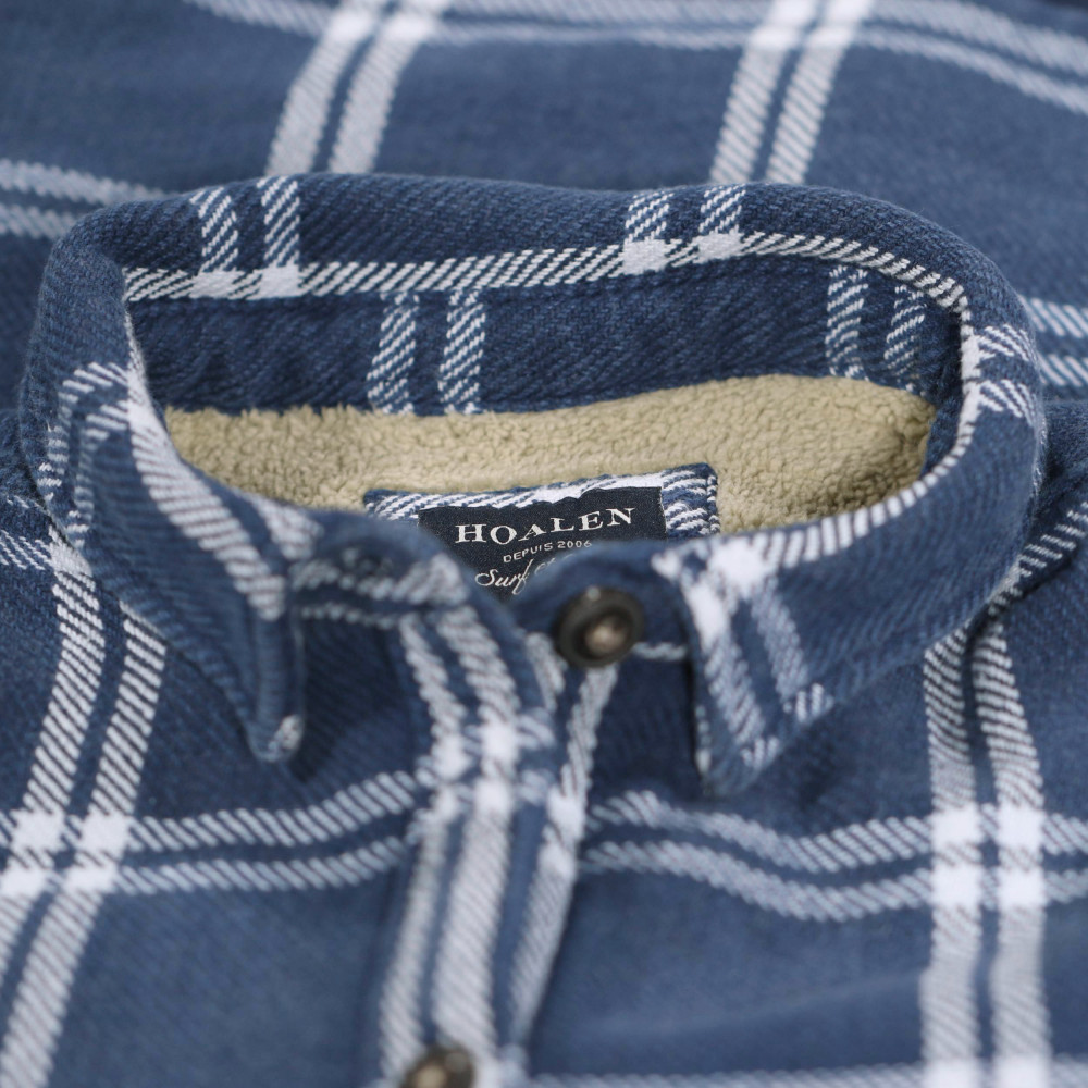 Overshirt with fur