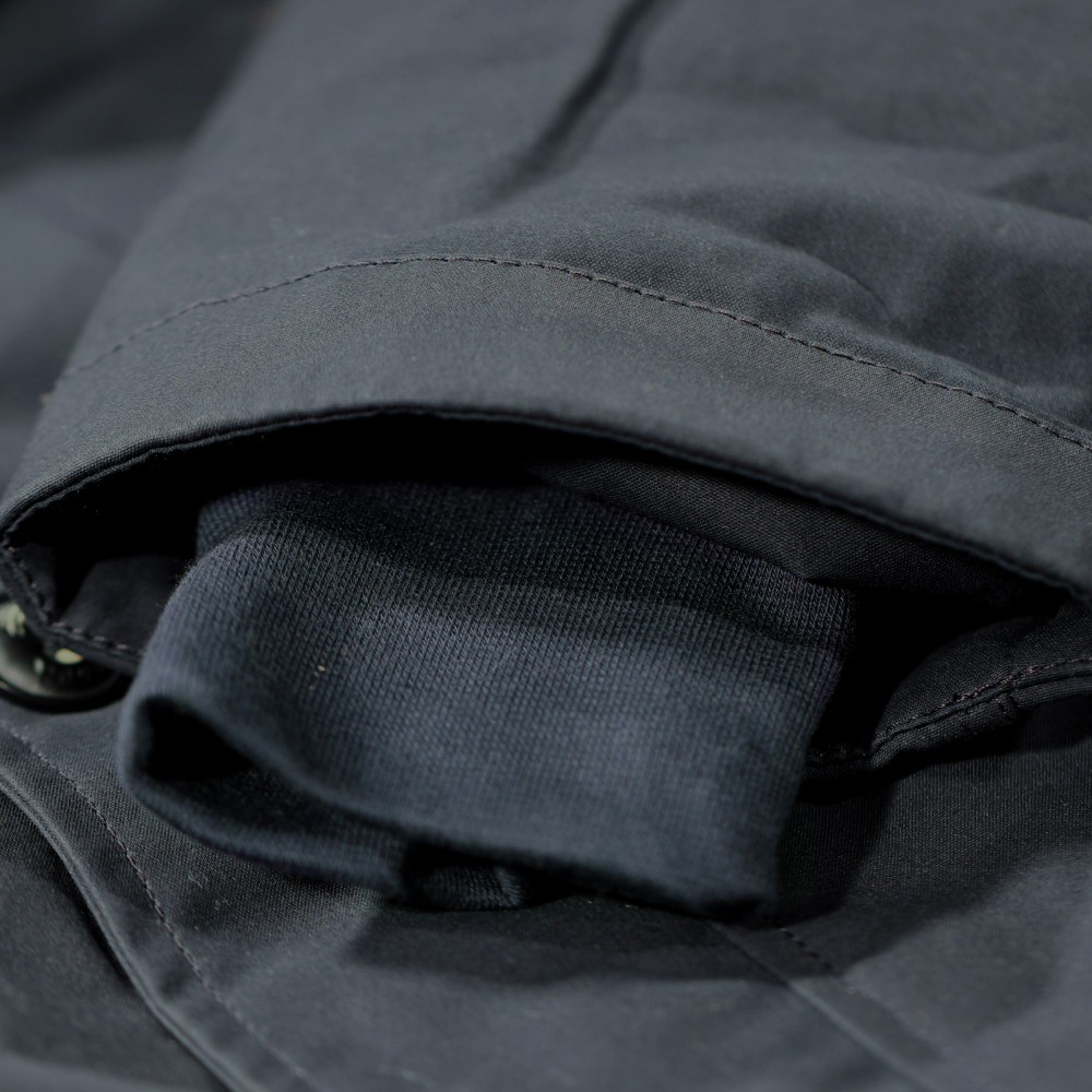 Lined parka