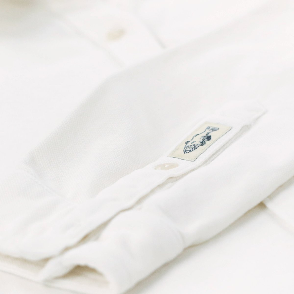 Cotton piqué Long sleeves Shirt