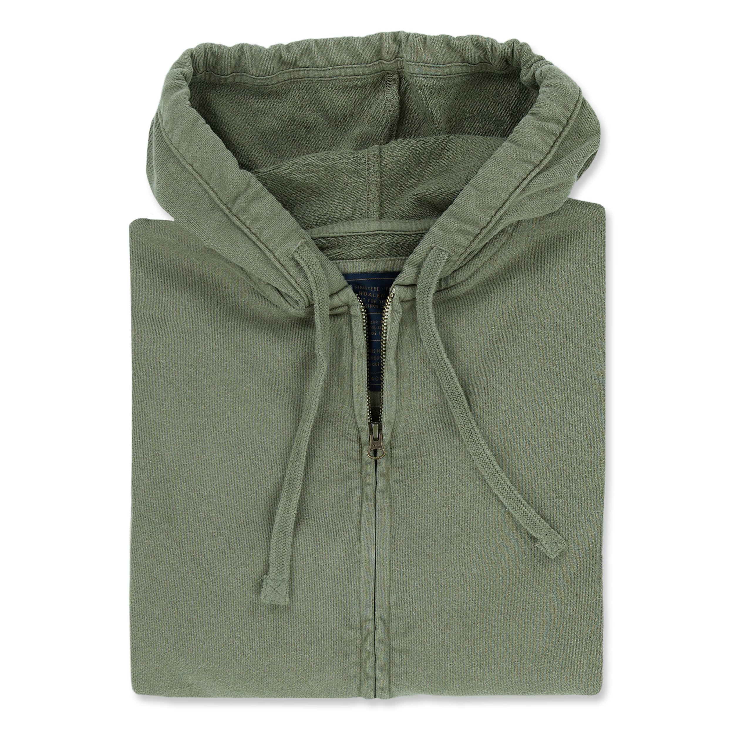 Heavy fleece Full zip hoodie