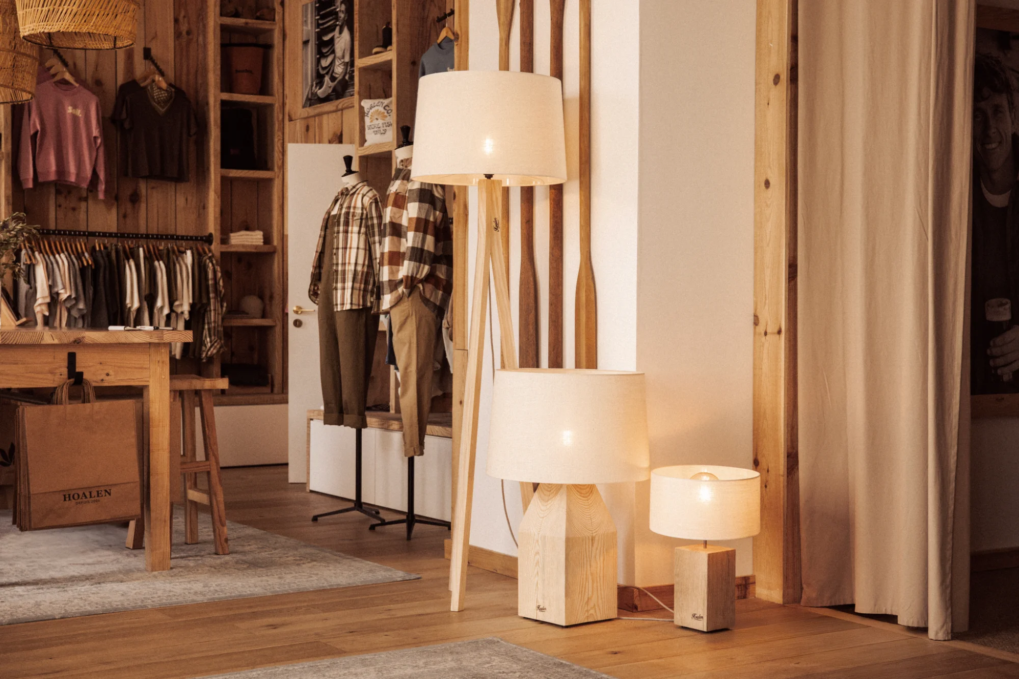 Collection en bois 