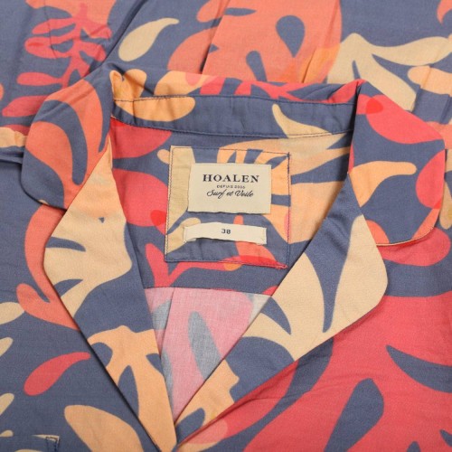 Chemise à manches courtes popeline