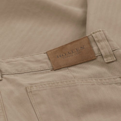 Pantalon coupe droite Earth Brown - Vue détail 5 / 13