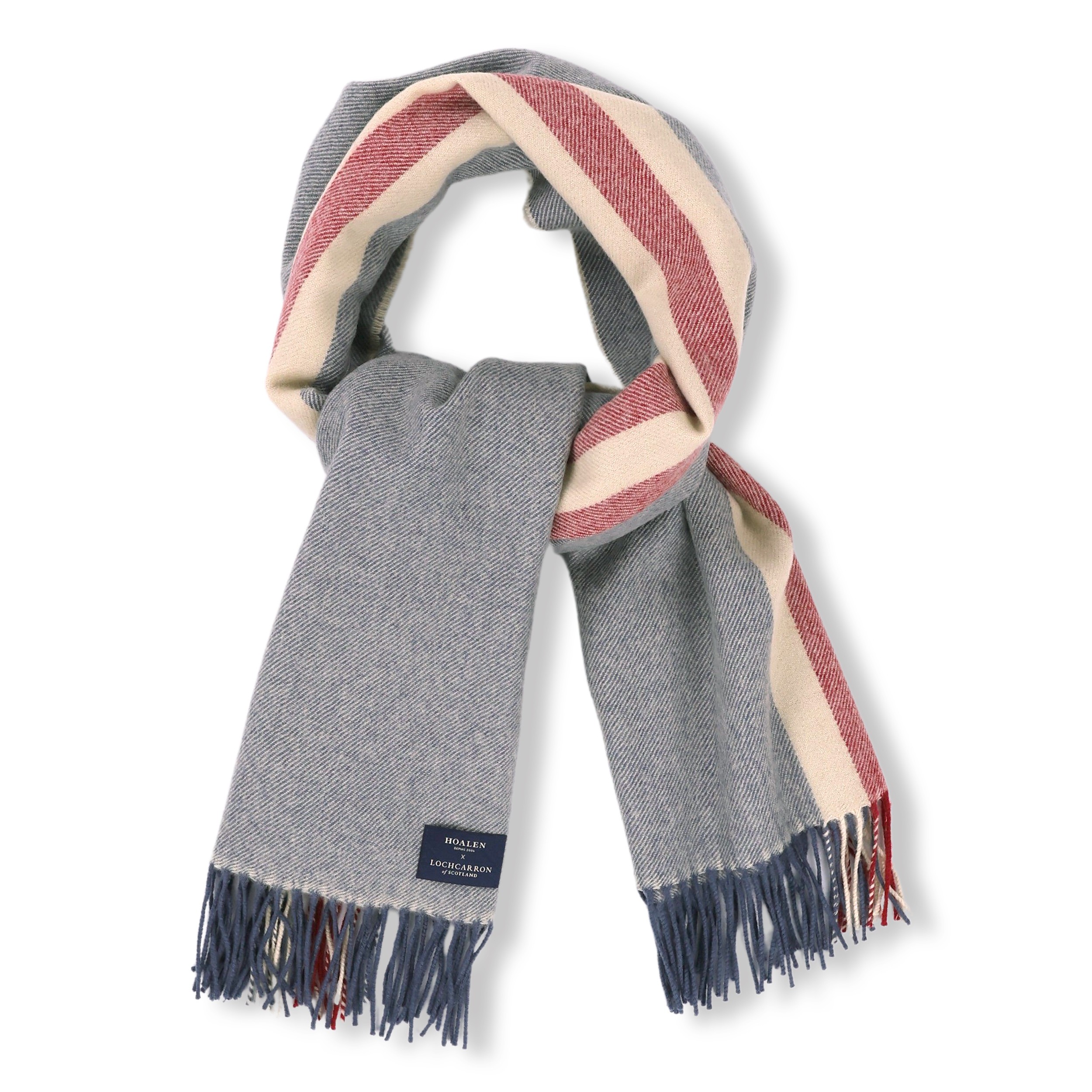 Écharpe à Carreaux Écossais Femme – Gris 200x70 Cm, Chaleureuse Et Polyvalente, Style Tartan Classique