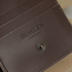 Porte-cartes cuir Chocolat - Vue détail 3 / 5