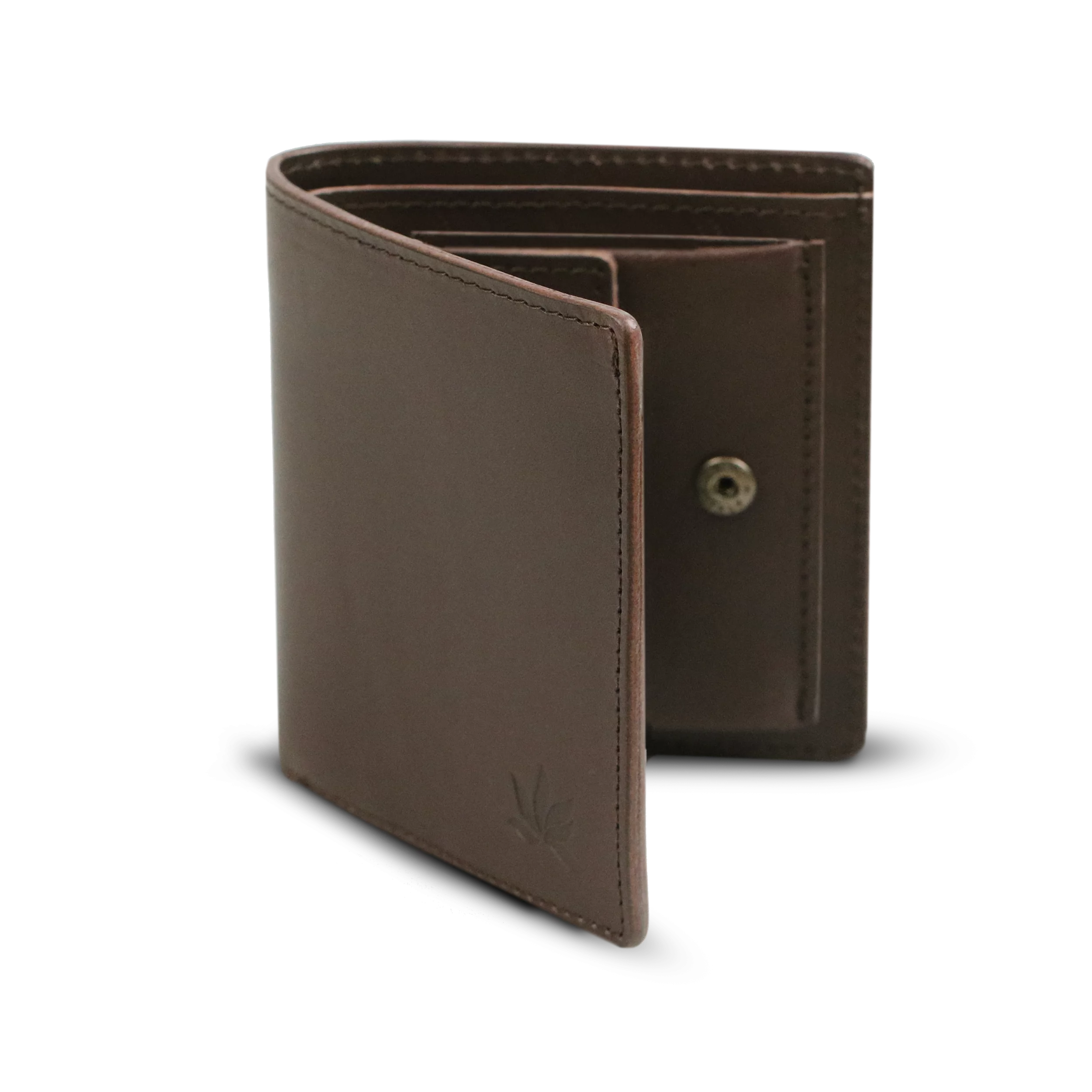 Porte-cartes cuir Chocolat - Packshot 5 / 5