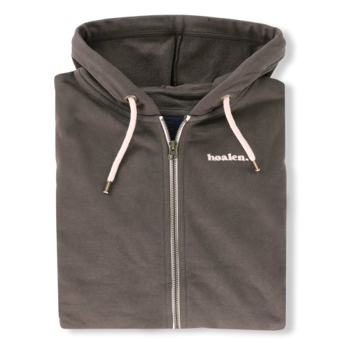 Sweat zippé à capuche molleton épais