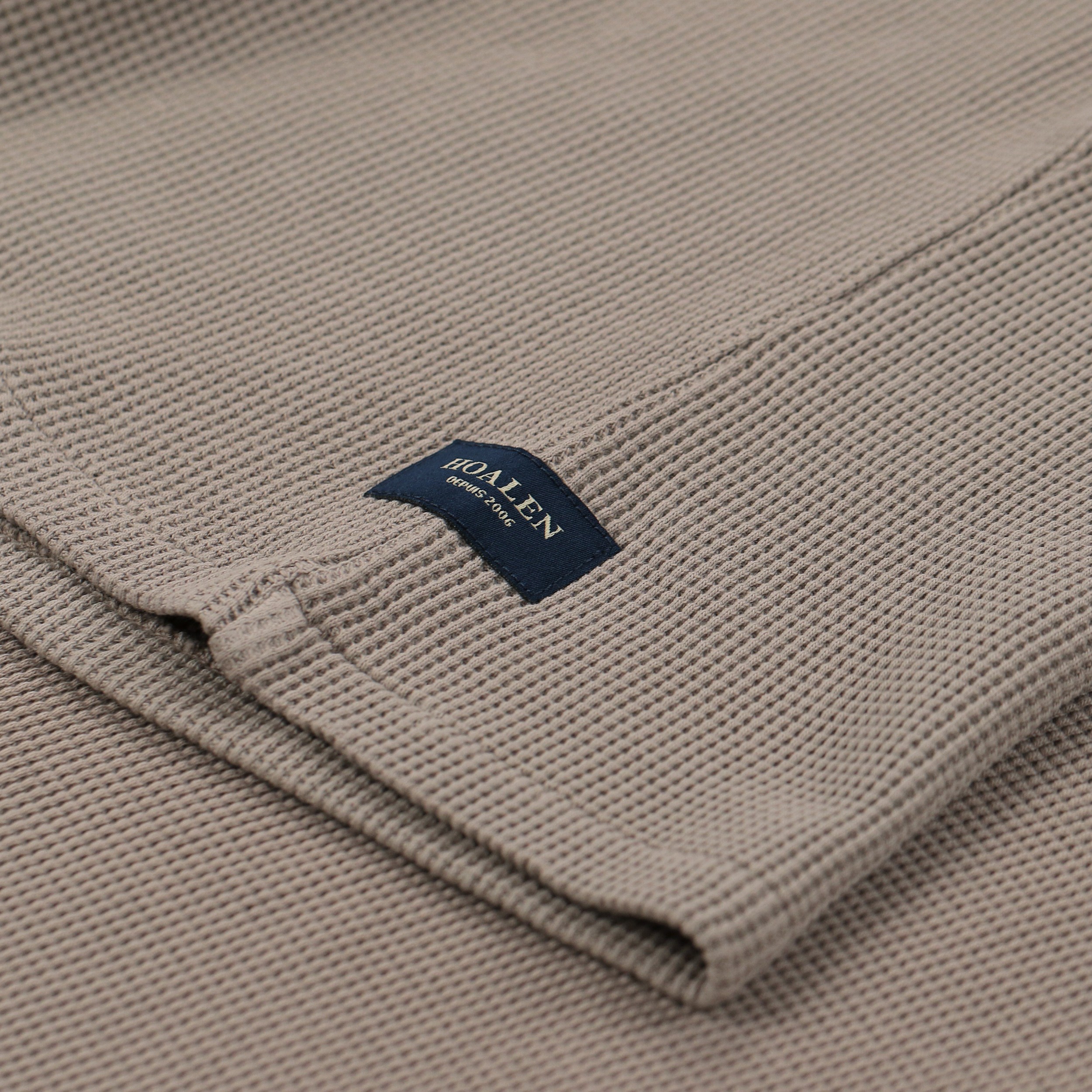 Only & Sons ONSTOBIE REG LS HENLEY TEE - T-shirt à manches longues - bright white/écru