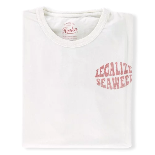 léger 180 gsm Shell White T-Shirt à manches courtes