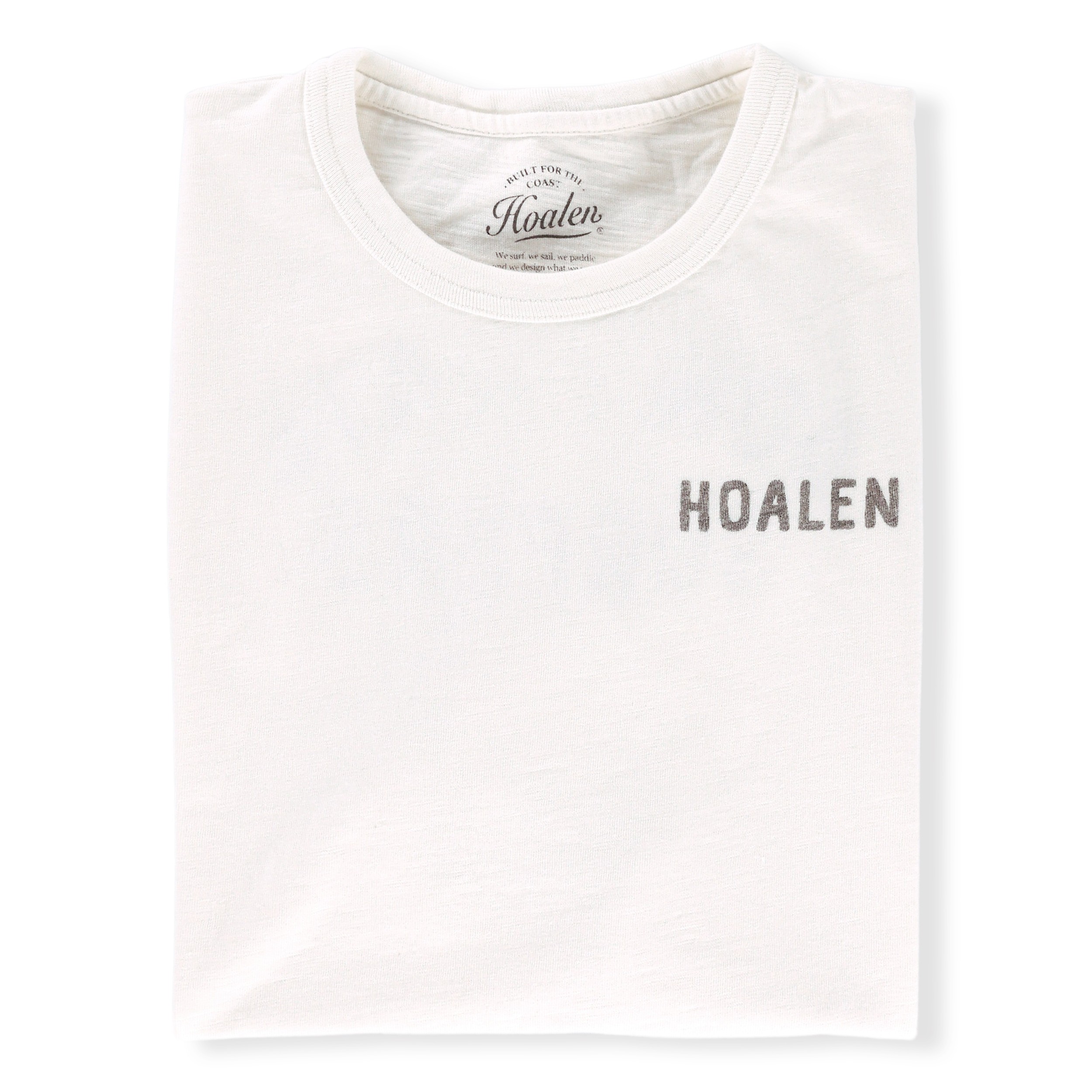 Shell White Medium 210 gsm Short sleeves T-Shirt - Packshot 1 / 7