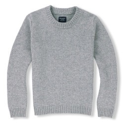 Pull laine mélangée Light Grey - Packshot 2 / 8