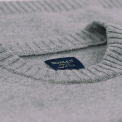 Pull laine mélangée Light Grey - Vue détail 5 / 8