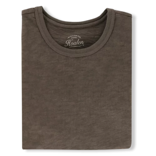 medium 210 gsm Wood Brown T-Shirt