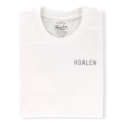 médium 210 gsm Shell White T-Shirt à manches courtes