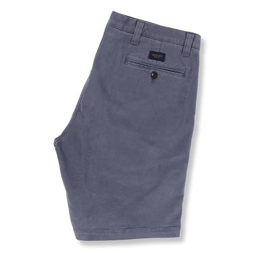 Short chino Indian Ink twill épais