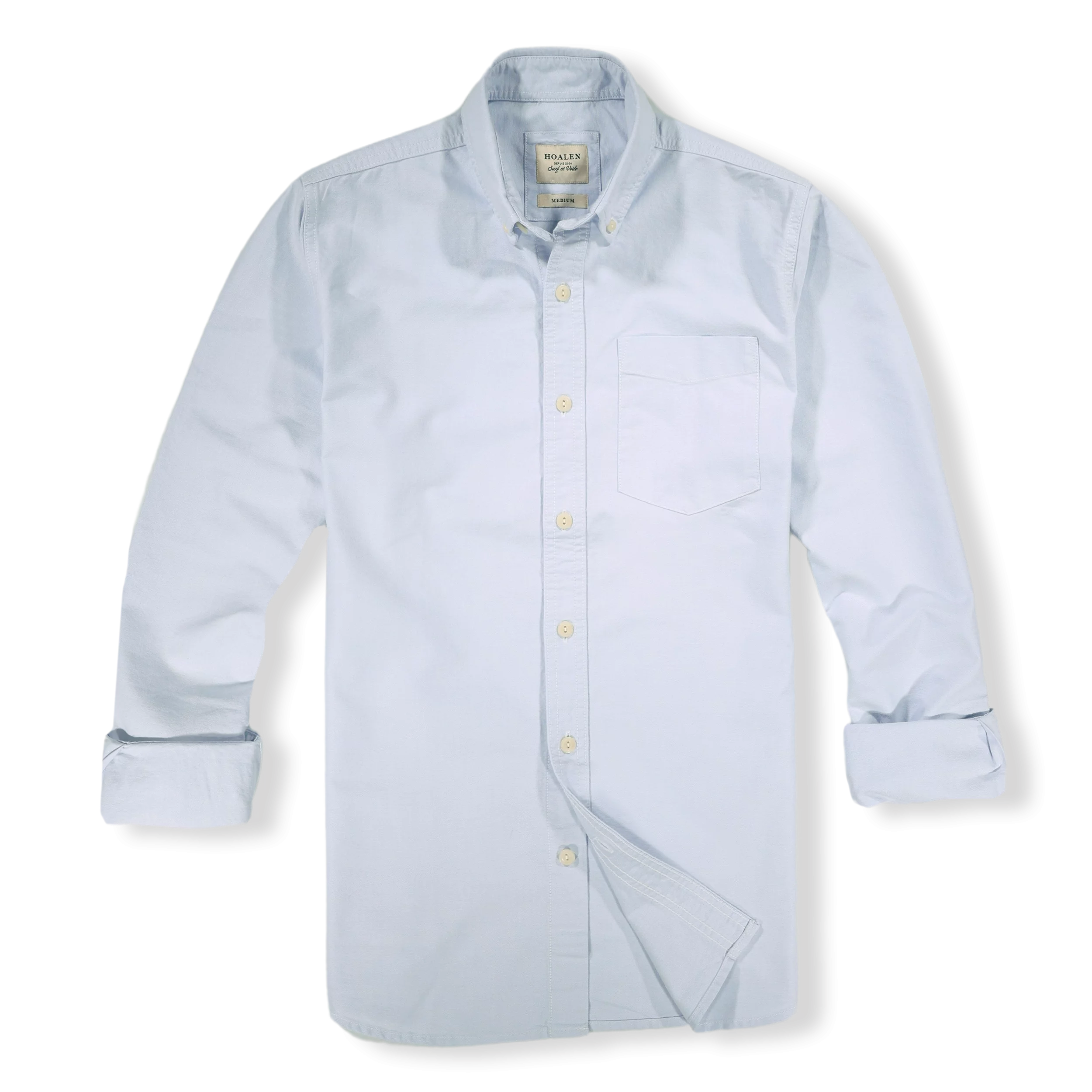 Sky Blue Oxford Shirt - Packshot 6 / 5