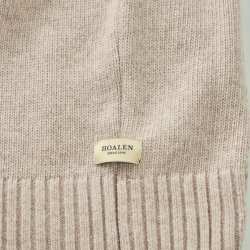 Beige Melange Wool blend Sweater - Detail View 5 / 6