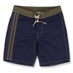 Boardshort rétro. Séchage rapide Navy Blue - Packshot 1 / 1