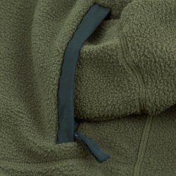 Kaki Sherpa Polartec Fleece jacket - Detail View 5 / 8