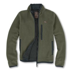 Kaki Sherpa Polartec Fleece jacket - Packshot 1 / 8