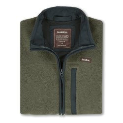 Kaki Sherpa Polartec Fleece jacket - Packshot 2 / 8