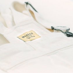 Salopette denim Shell White - Vue détail 1 / 11
