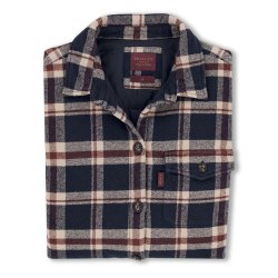 Surchemise en flanelle Beetroot Checks - Packshot 1 / 1