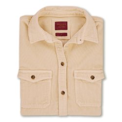 Surchemise en velours Light Camel - Packshot 1 / 1