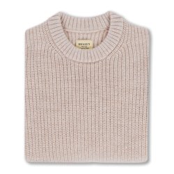 Pullover en laine et alpaga Beige Melange - Packshot 1 / 1