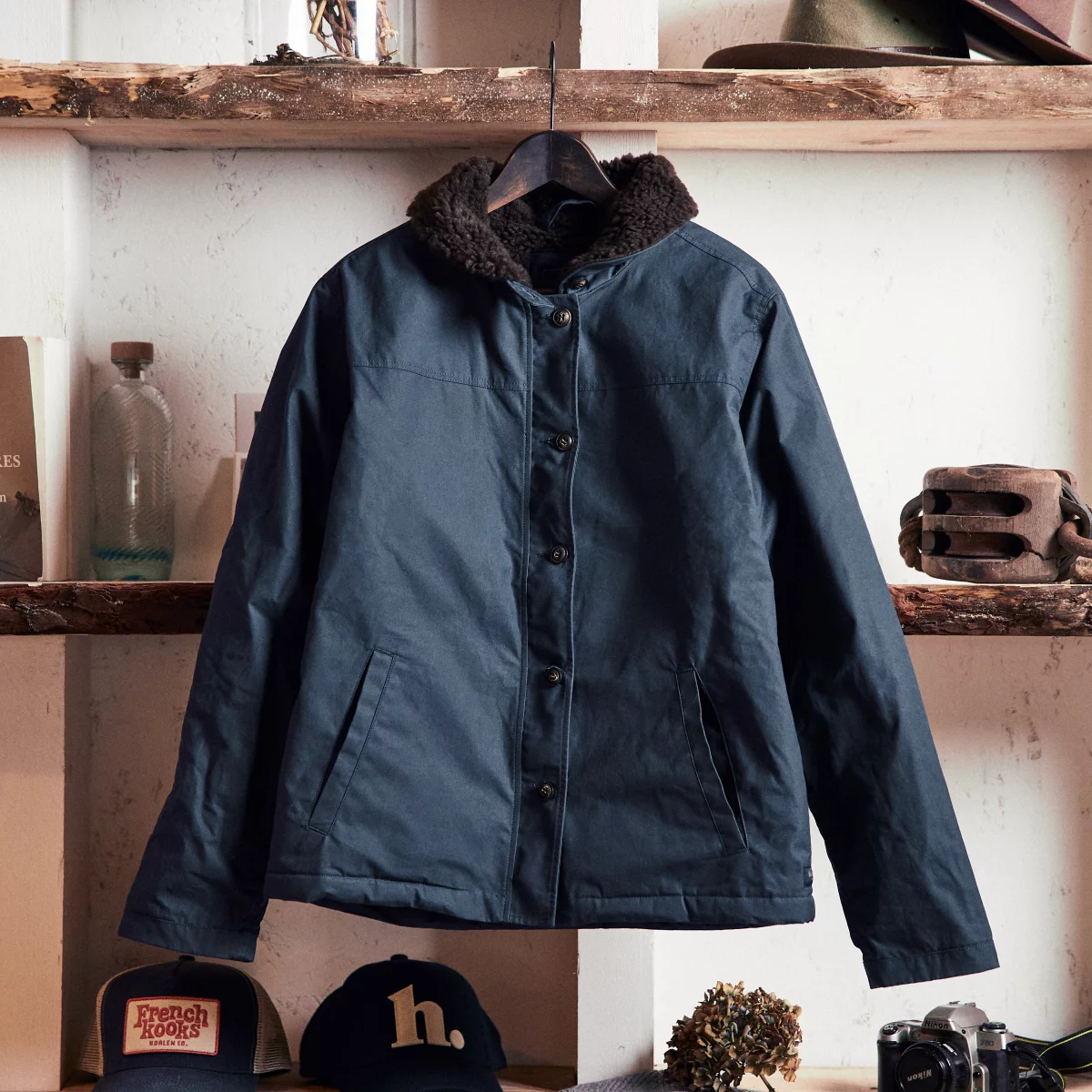Coat Fur-lined parka