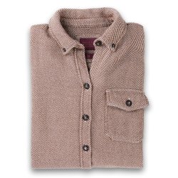 Surchemise twill épais Seaweed Brown - Packshot 1 / 1