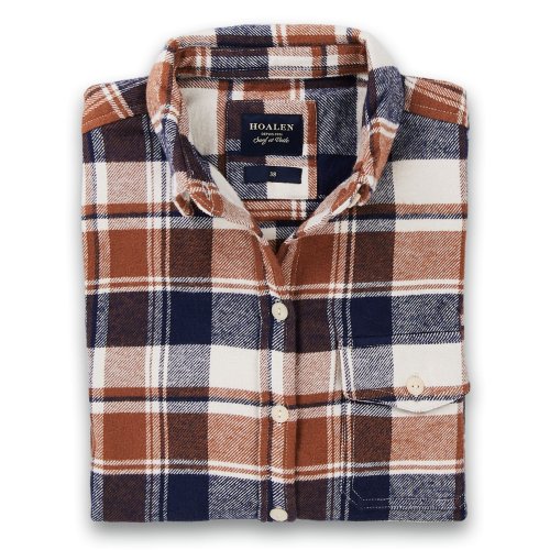 Chemise à carreaux en flanelle