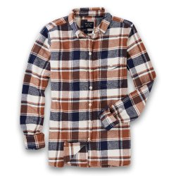 Chemise à carreaux en flanelle Camel Checks - Packshot 2 / 8