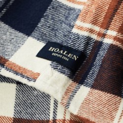 Chemise à carreaux en flanelle Camel Checks - Vue détail 4 / 8