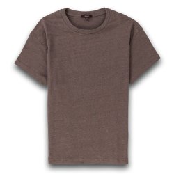 T-Shirt 100% lin Toffee - Packshot 2 / 5
