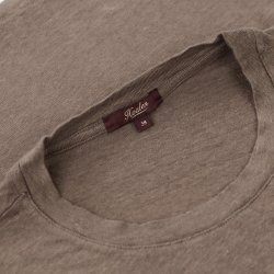 T-Shirt 100% lin Toffee - Vue détail 3 / 5