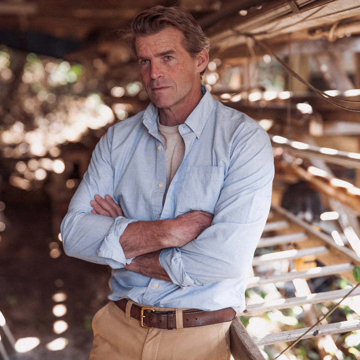 Chemise en popeline légère