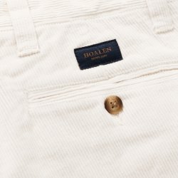 Shell White Corduroy Short - Detail View 4 / 5