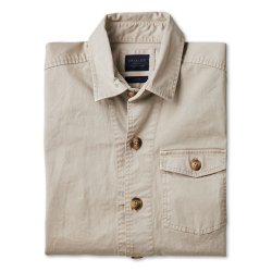 Surchemise en twill Camel - Packshot 1 / 1