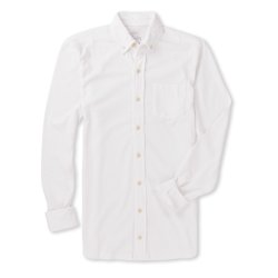 Chemise en jersey souple et robuste Shell White - Packshot 2 / 5