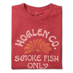 T-Shirt en coton recyclé Faded Red - Packshot 1 / 1