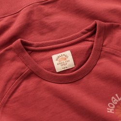 Sweat molleton épais Faded Red - Vue détail 5 / 5