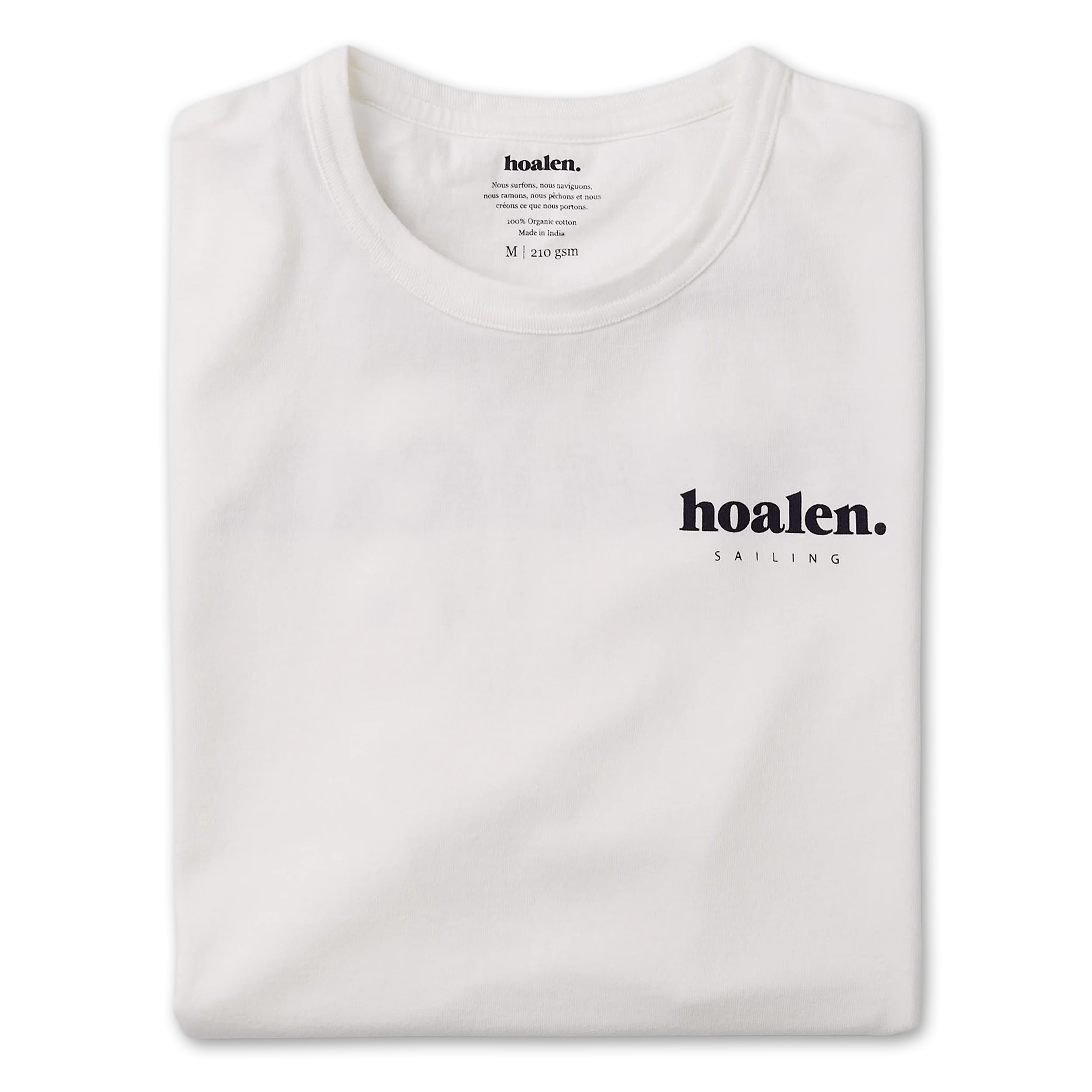 T-Shirt en coton bio Off White - Packshot 1 / 7