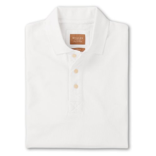 Polo en piqué de coton bio épais