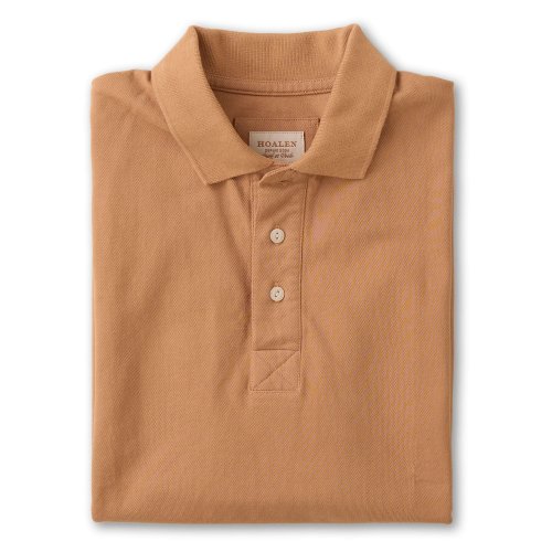 Polo en piqué de coton bio épais
