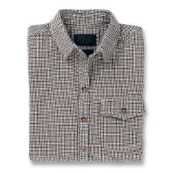 Chemise à carreaux en flanelle Navy Dots - Packshot 1 / 1