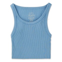 Débardeur jersey côtelé épais North Blue - Packshot 1 / 1